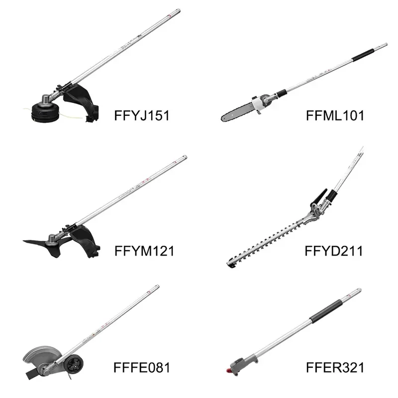 DongCheng Battery-Powered Pole Hedge Trimmer Attachment 460mm Cutting Length Model FFYD211 1 Year Warranty for Lawn Edging