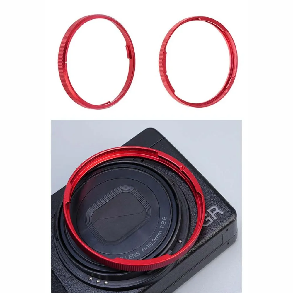 1 قطعة استبدال عدسة الكاميرا الدائري لريكو GR3X/ GR3III/ GR3IIIX/ GR3 HDF الملحقات #5