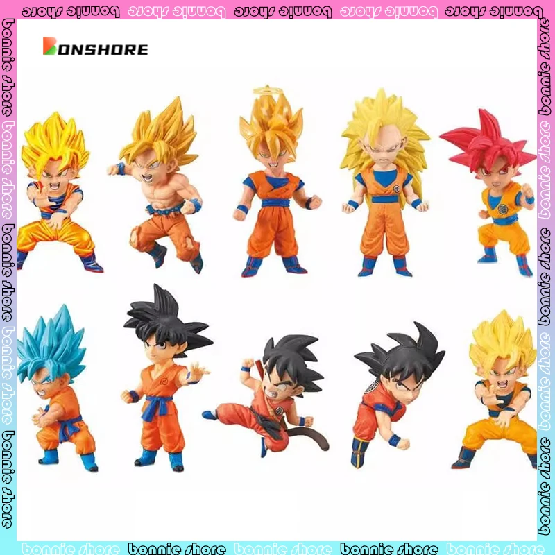 

Bandai Dragon Ball 30th Anniversary Anime Figure Wukong Chapter Blind Box 8cm Pvc Material Model Collection Child Man Gift