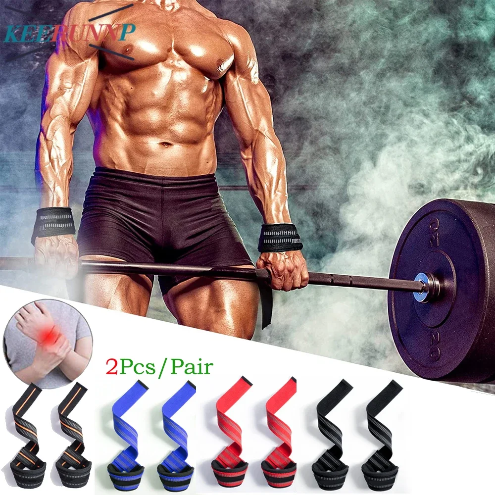 

Ремни для силовой атлетики с силиконовой ручкой, хлопковые бинты для тяжелой атлетики для становой тяги, поддержка мужчин и женщин для поднятия тяжелых людей