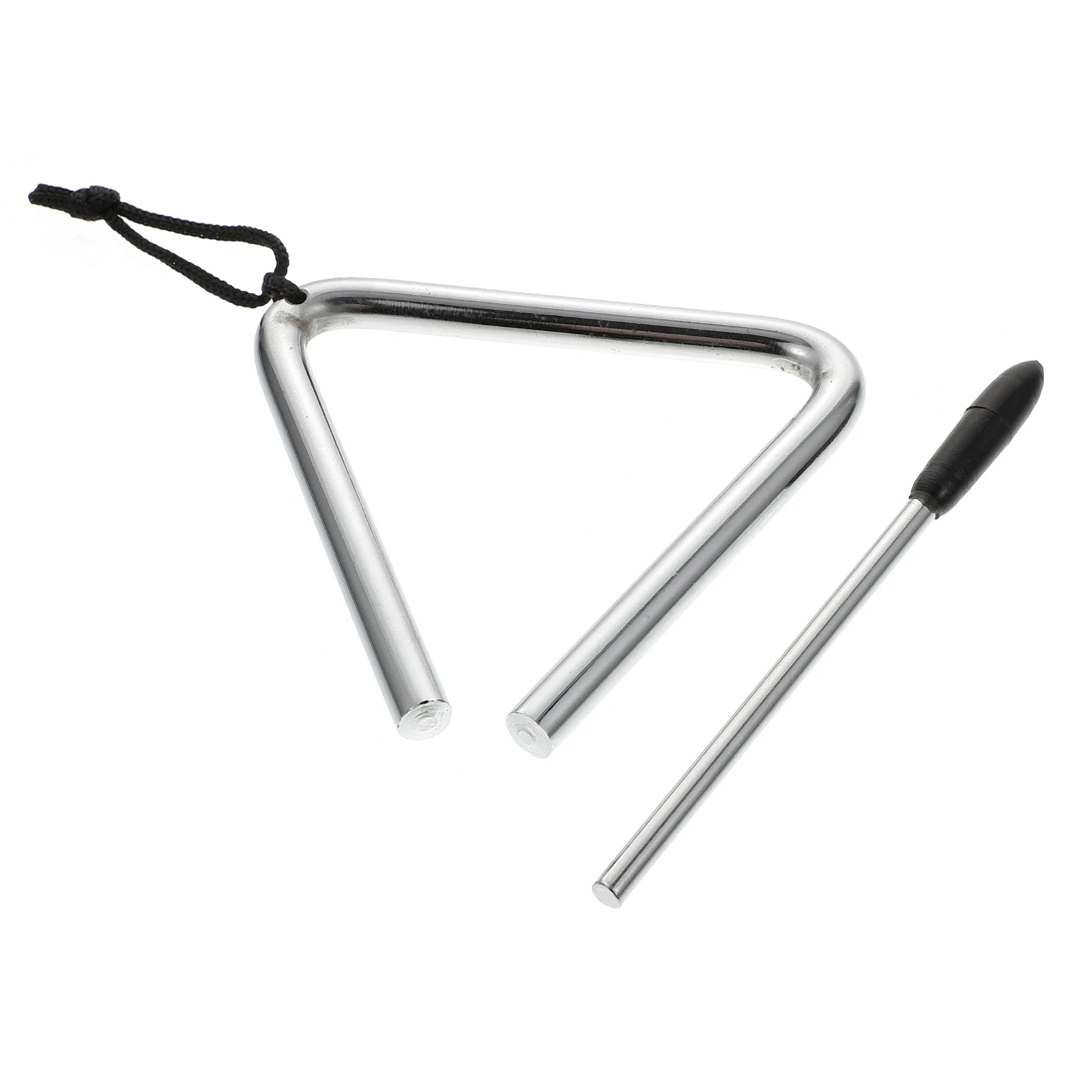 Triangle Musical Instrument Kids Toys Percussion Hand Triangles Stainless Steel Safe Durable Music Triangle Practice Interest