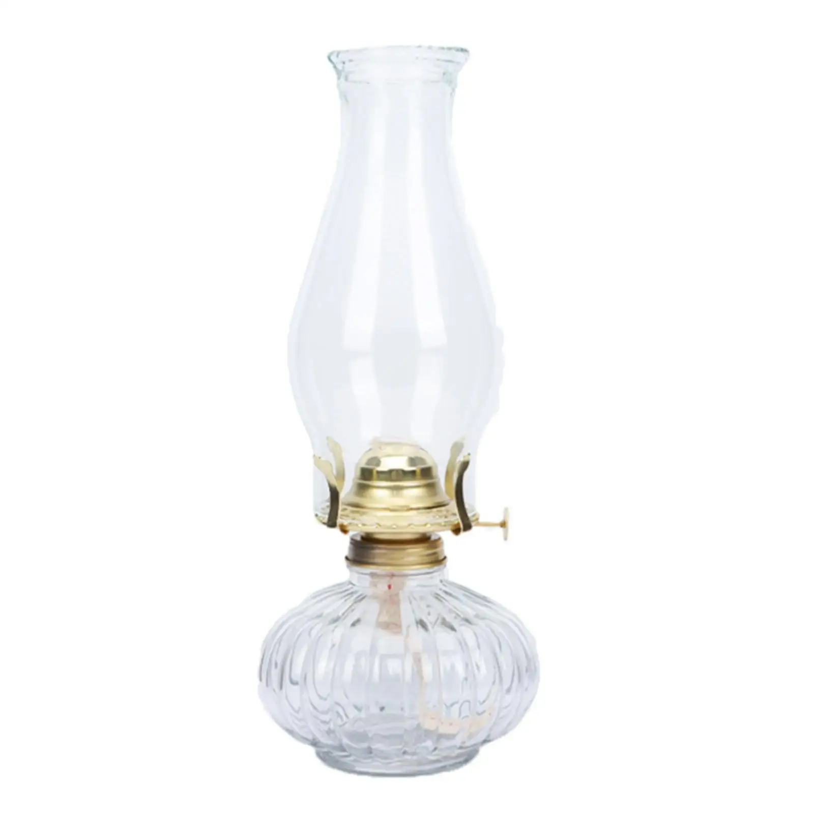 Wick for Oil Lamp Vintage Aluminum Alloy Burner Insert Accessory for Home Retro Antique Decor