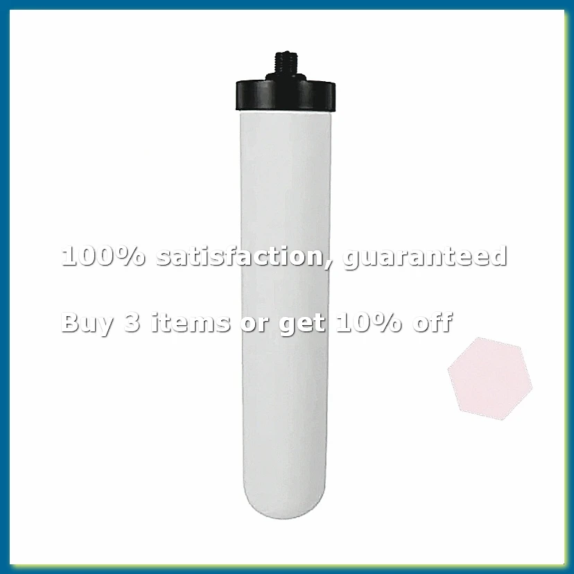 Multifuntional Pitcher Purifier Elements Candle Tool Pur Filter Sturdy Ceramic Filter Elements Inch Plastic Replacement-AD33