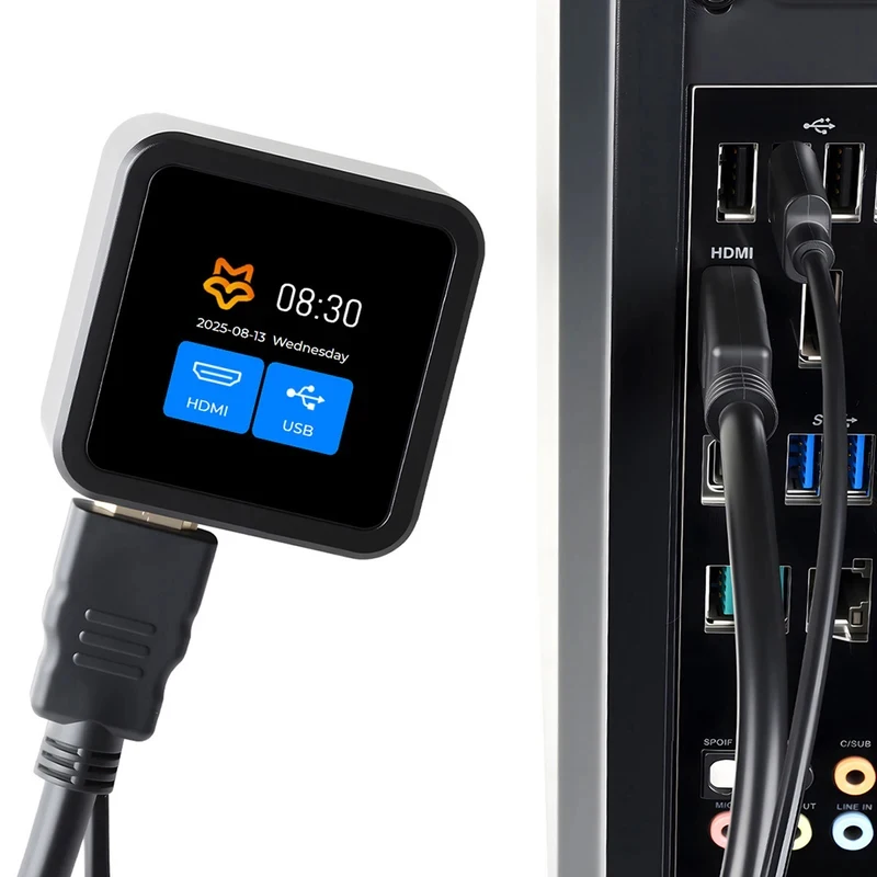 Luckfox PicoKVM Lightweight IP KVM Remote Management-Compatible Video Input And Signal Output Device Control