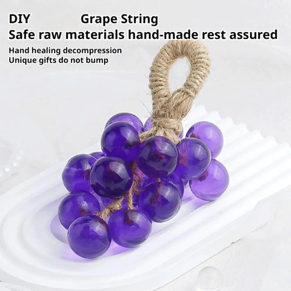 صابون يدوي شفاف من العنب الكريستالي، عطر العنب الطبيعي، صابون مصنوع يدويًا ينظف بلطف، صابون عطري بالفواكه يدوم طويلاً #5