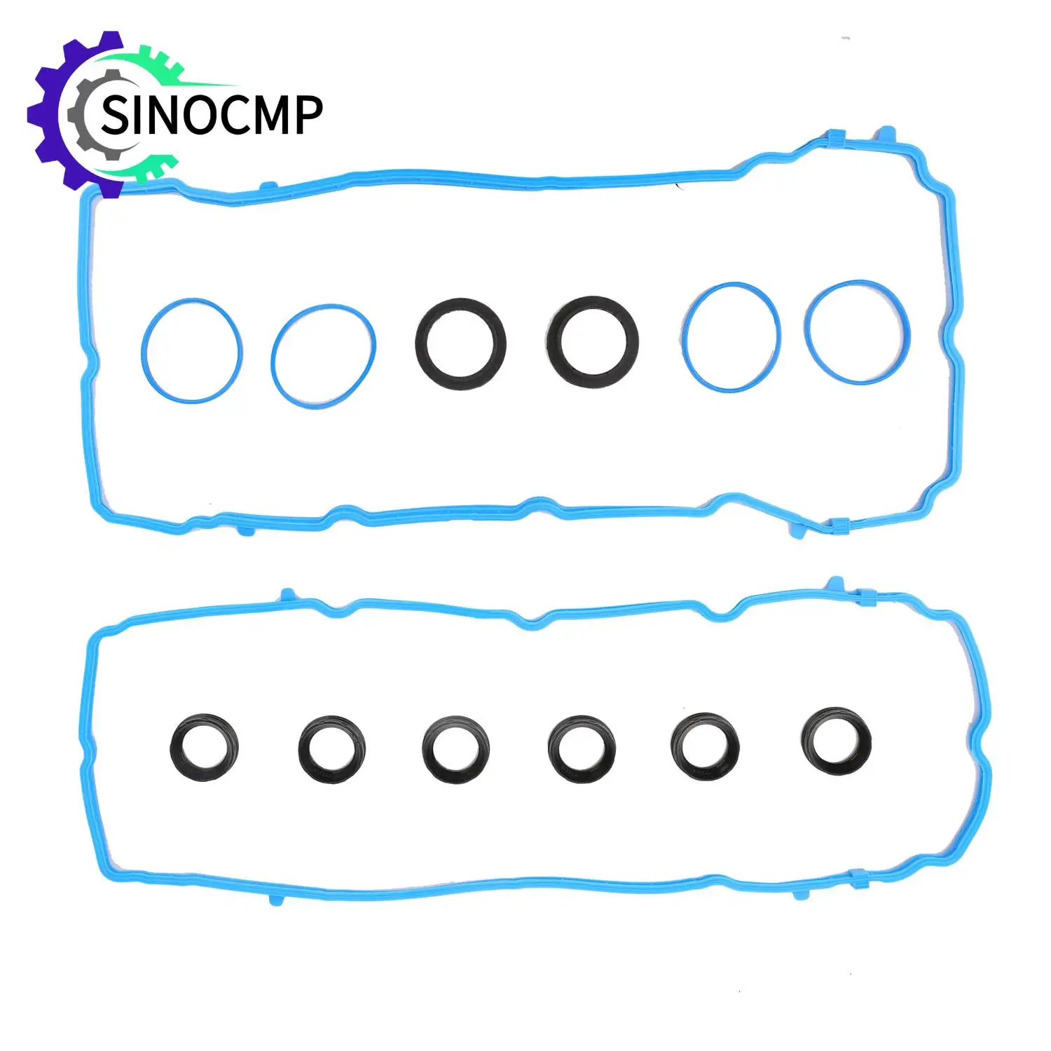 

1Set Valve Cover Gasket VS50805R VC1169G 0362047 For 2011-16 Chrysler Dodge Jeep Ram Volkswagen 3.6L DOHC 24V Car Engine Parts