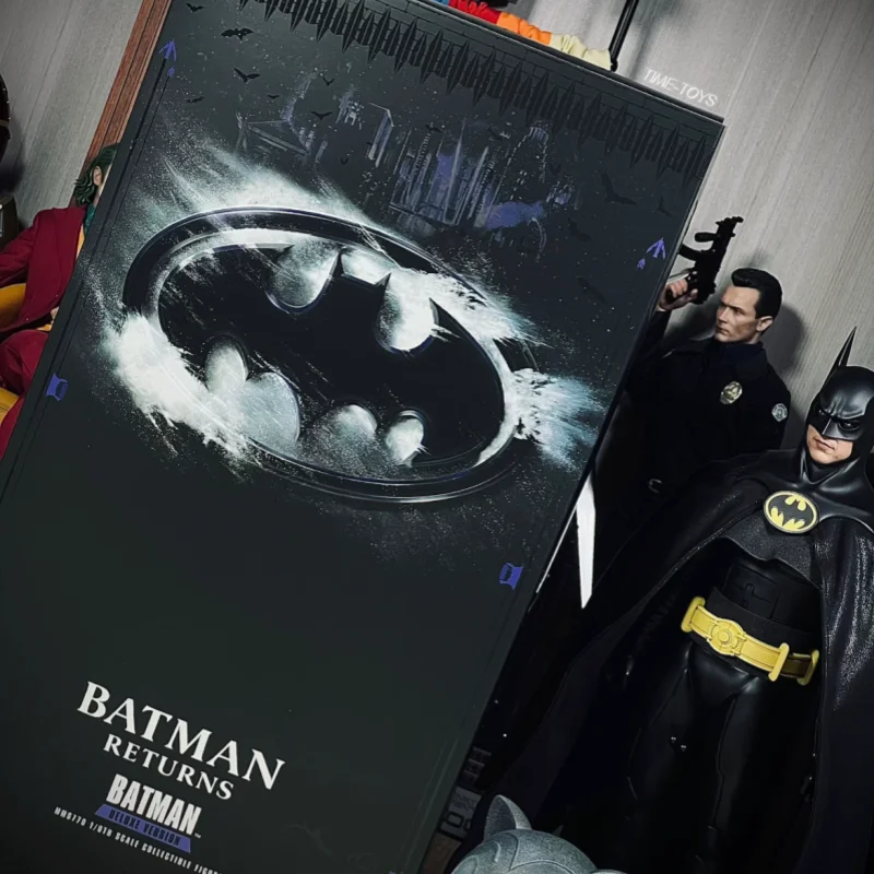 Hottoys 1/6 مقياس باتمان يعود البدلة المتنقلة دمية مجموعة عمل الشكل لعبة للأطفال هدية عيد ميلاد تحصيل الشكل العسكري