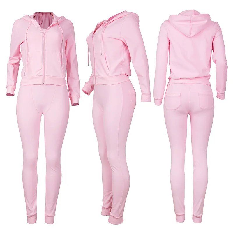 Costume de sport pour femmes, costume de sport pour enfants, 3 pièces