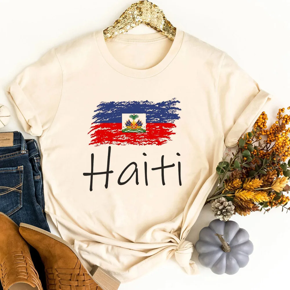 Haiti tshirt teen 2000s y2k vintage top tees cheap meme goth y2k graphic