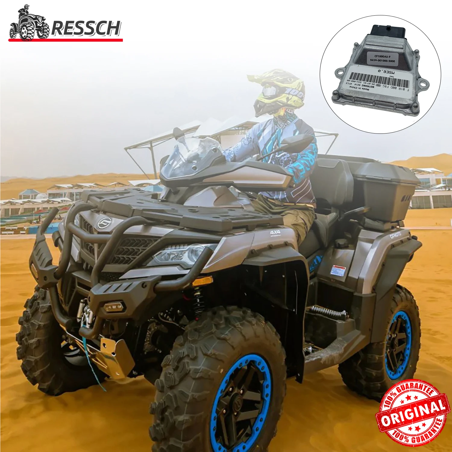 

Original ECU ECM CDI MSE 6.0 for CFMOTO CF moto CFORCE 1000 OVERLAND CF1000AU-F ATV 9AY#-001000-5000/5001/5003
