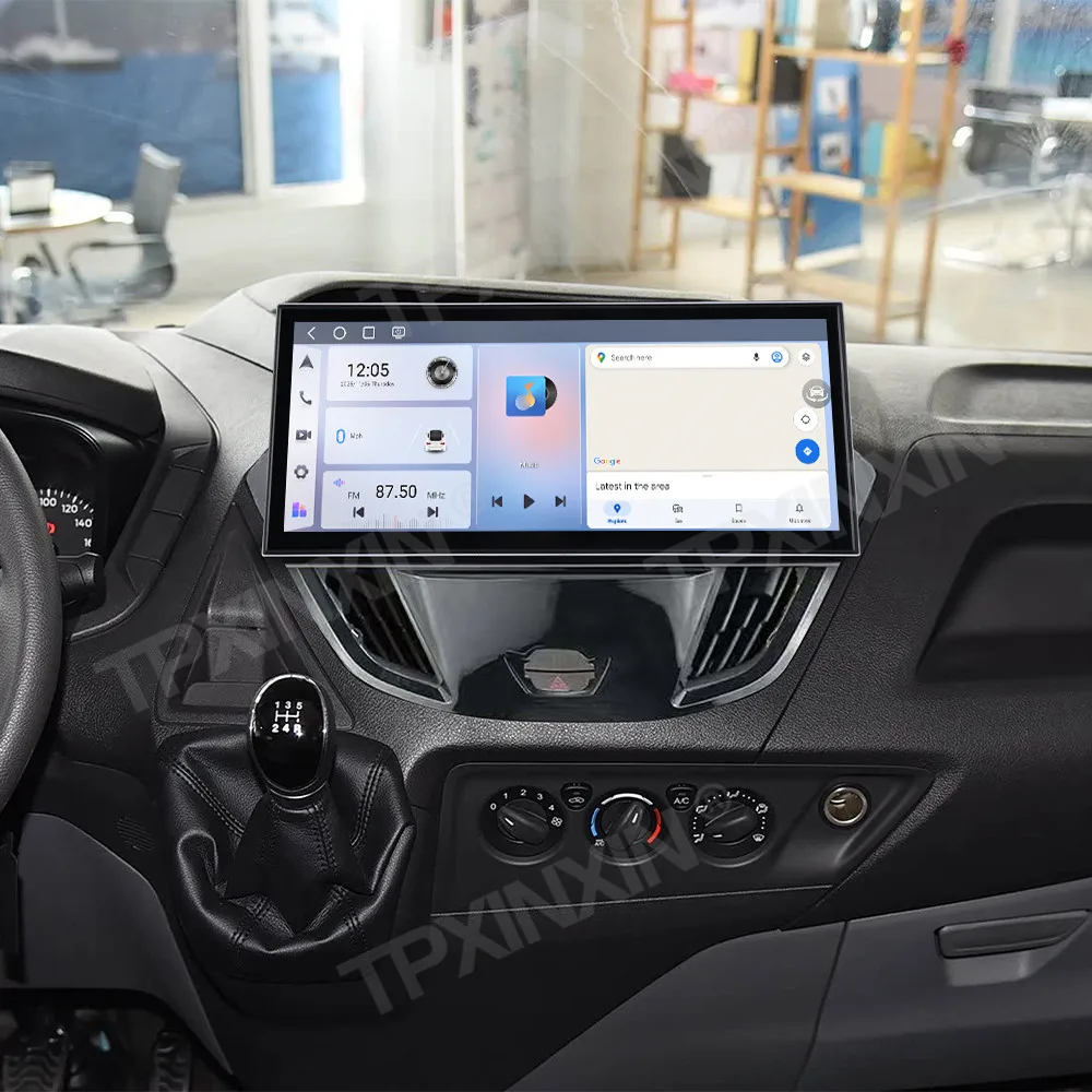 15.8 Inch Multimedia Player For Ford Tourneo Custom Transit 2016-2022 CarPlay Android 15 Car Radio GPS Navigation Head Unit Auto