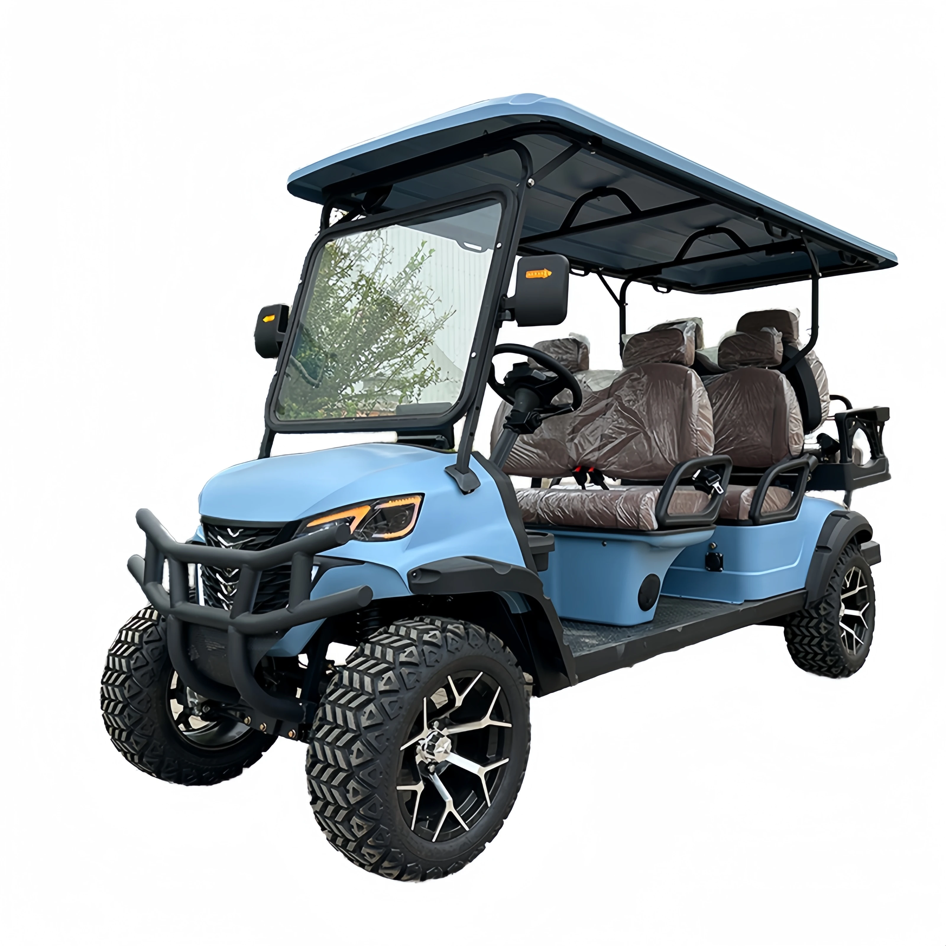 48V 4 Wheel 4 Seater New Model Travel Lithium Battery Electric Scooters 3-4 People 72V 5kw Golf Cart