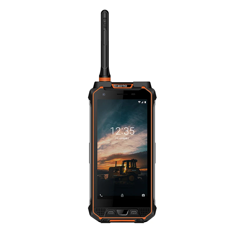 

AORO M5 Zello Radio Waterproof IP68 Smartphone 4G LTE Walkie Talkie Rugged 4G LTE Phone Fingerprint NFC French Operating GSM