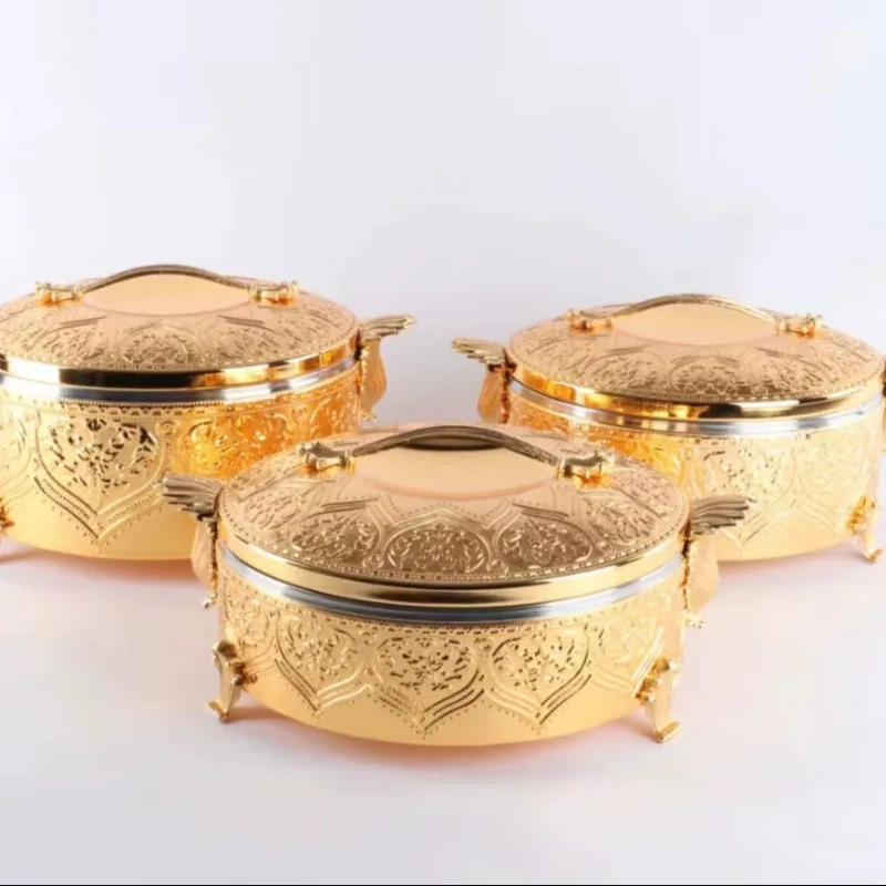 Giant Capacity 3.5L + 4.5L + 5.5l 3PCS Deluxe Set Food Hot Container Affordable Kitchen Insulation