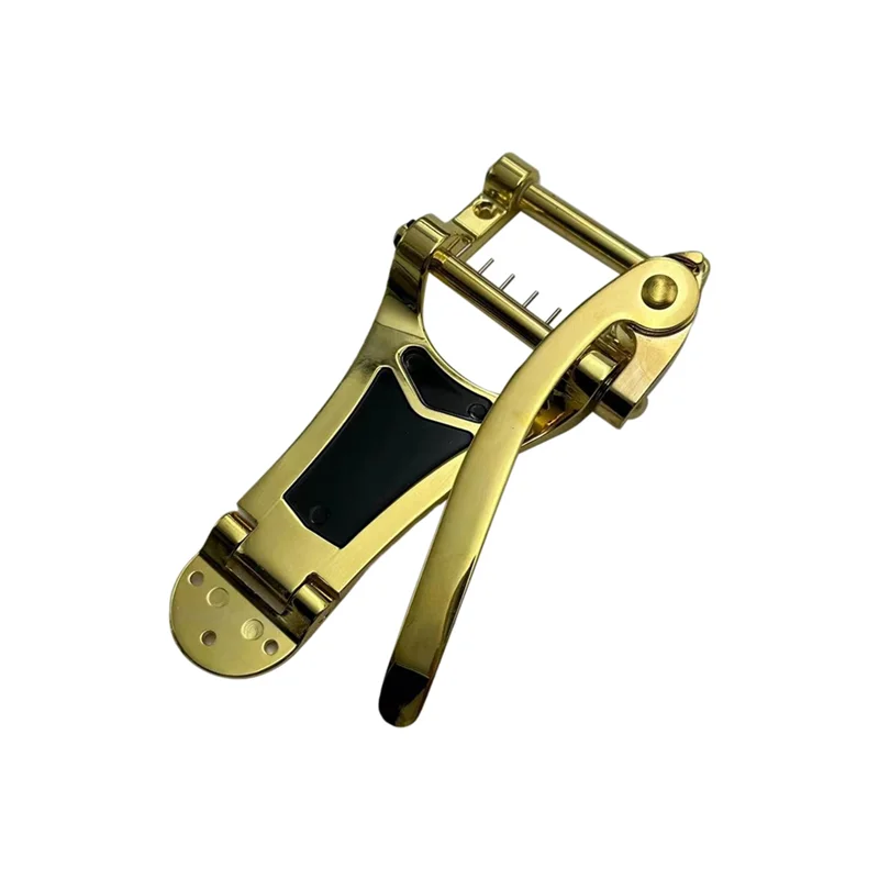 

A99I-Gold LP Vibrato Tailpiece String Tremolo Bridge For Electric Guitar With Vibrato Arm Easy Install Easy To Use