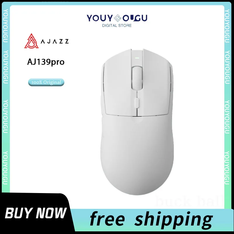 

Мышь Ajazz AJ199 AJ139 Pro Беспроводная игровая, 2 режима, 24600DPI