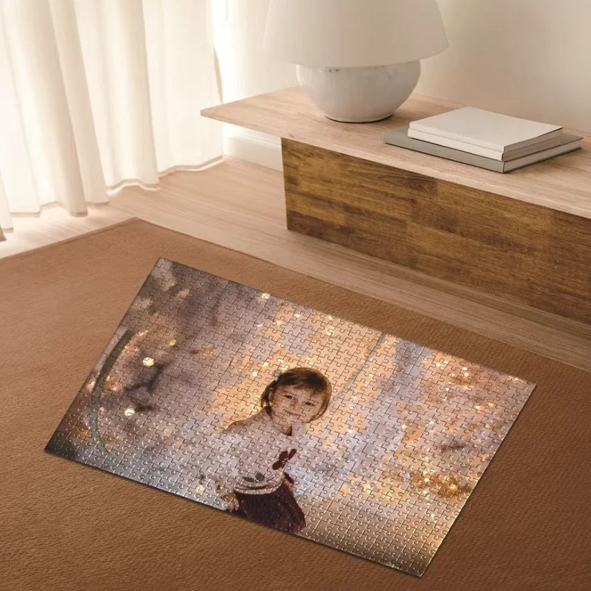 500/1000/1200/2000pcs Diy Custom Photo Personalised Decompression Puzzles For Gift