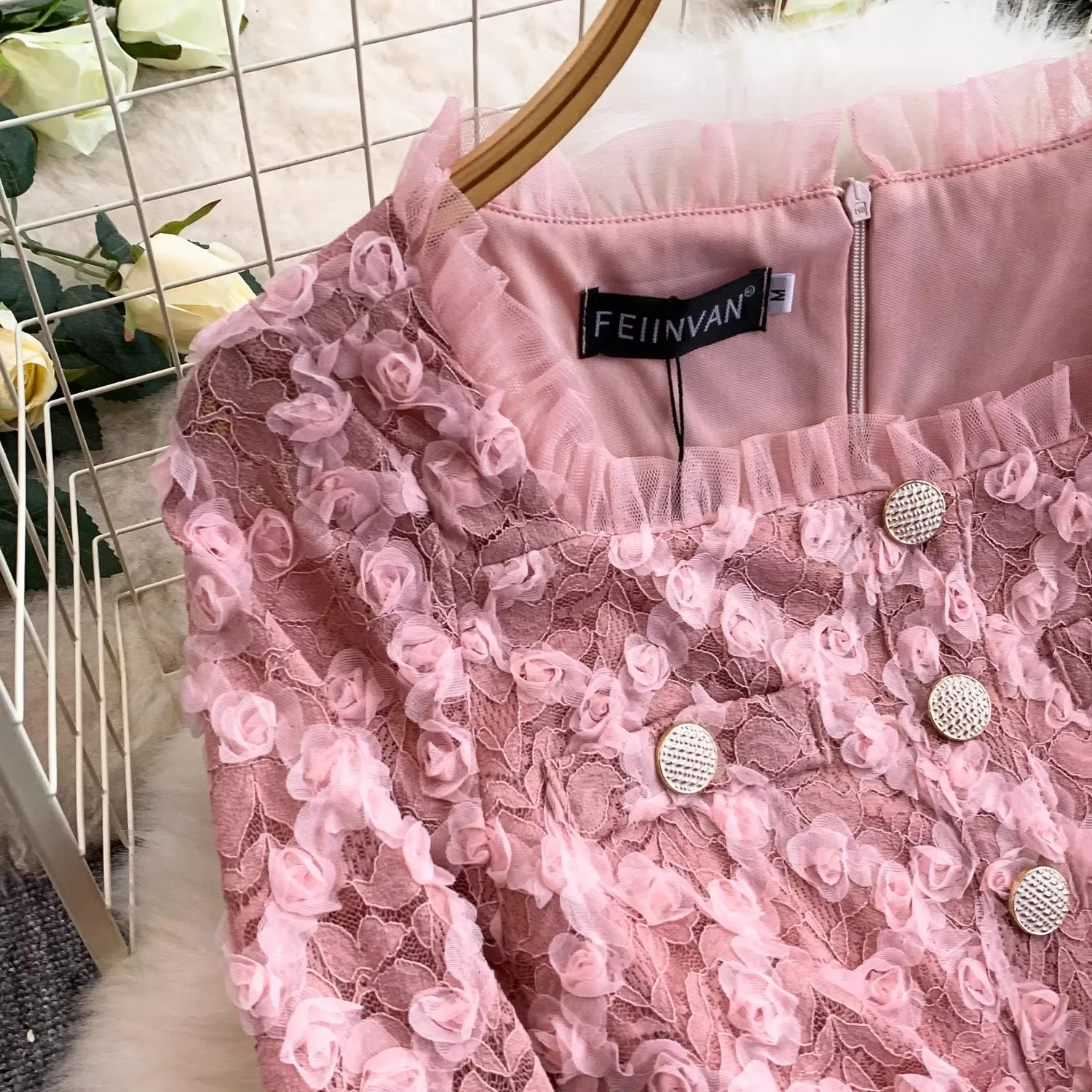 Robe de soirée formelle de luxe en dentelle 3D, motif floral, simple boutonnage, manches longues évasées, ligne a, robes de soirée, automne