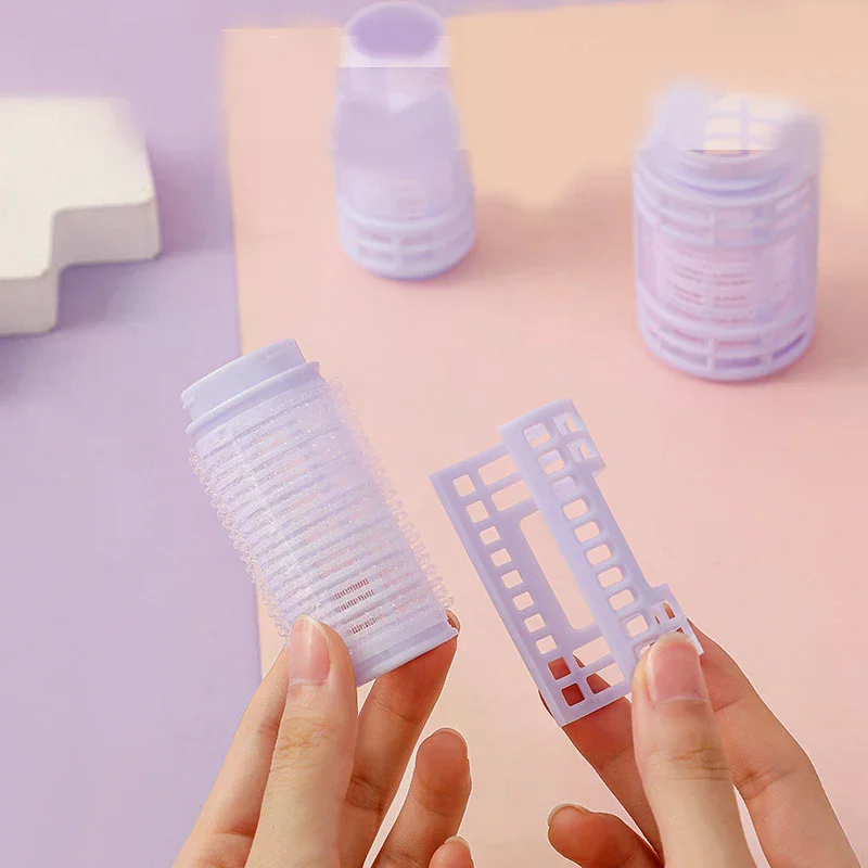 /YOV/Bang Rollers Self-adhesive Lazy Bangs Roller Hair Curlers Hair Curling Air Bangs Roller Clips Styling Tools 1/3/4Pcs