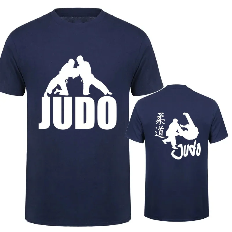 Judo T-shirt for Men Summer T-shirt Tops Teenager Boy Judo Print Tshirt Tops Tees Anime T Shirt Short Sleeve Men Brand Clothing