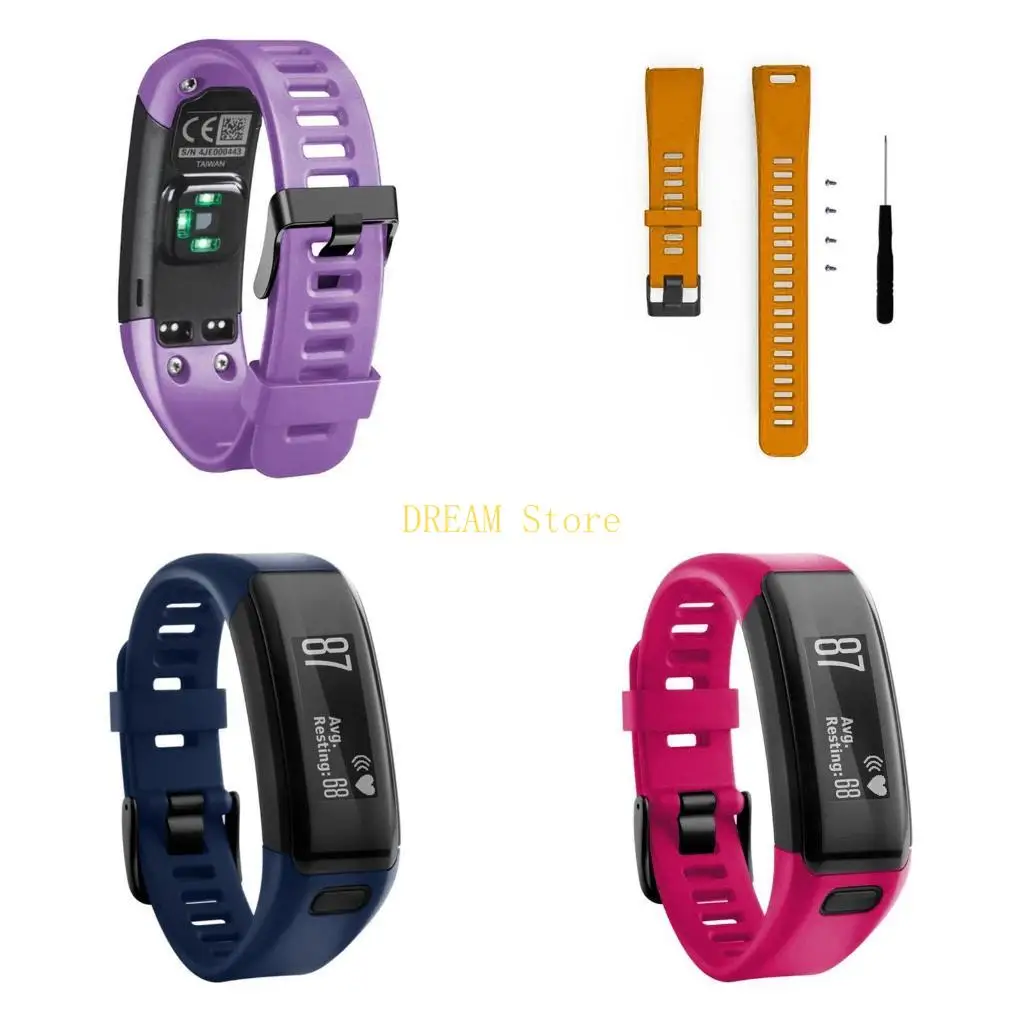 

Силика ремешок подходит для Vivosmart для HR для умных часов, ремешок на запястье, сменный браслет-петля, водонепроницаемый ремень, защита от пота, лучшая распродажа