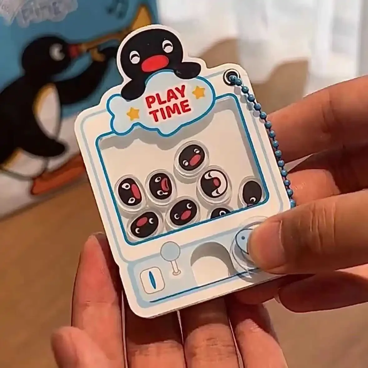 Pingu Anime Acrylic Stand Figuur Action Peripheral cartoon Figure Kids Models Toy Ornaments Accessories Pendant high-value gift