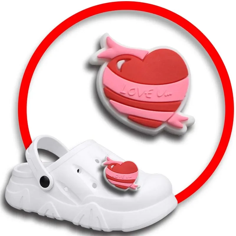 

Angel Of Love Shoe Charms for Crocs Sandals Women Clogs Pins Shoe Decorations Accessory Men Badges Girls Kids Shoes Accessories