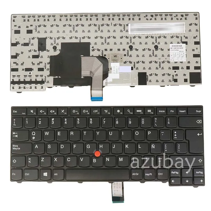 Laptop Keyboard for Lenovo Thinkpad Edge E431 (6277 6886) E440 ( 20C5 ) 04Y0865 00HW879 04Y0827 04Y2729 LA Spanish No Backlit