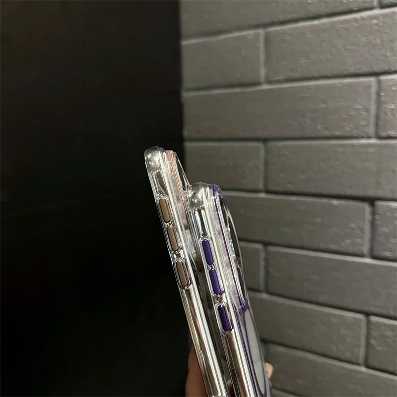 color blocked magnetic phone case for Huawei Pura 70 Pro Plus Ultra Magsafe wireless charging anti fall protection cover bumper