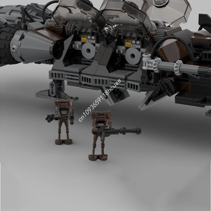 816 Uds. MOC BLACK BURST Commando BX Carrier Star Battle modelo bloques de construcción arquitectura niños idea DIY juguetes regalos de navidad