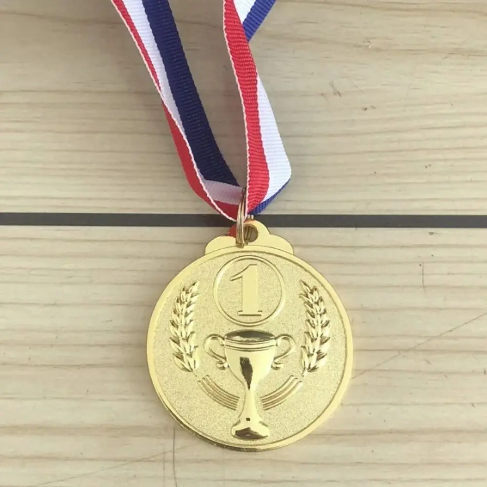 Winner Reward Gold Silver Bronze Medals Sports Game Swimming Zinc Alloy Award Medals Dancing Running Competition Rewards Prizes