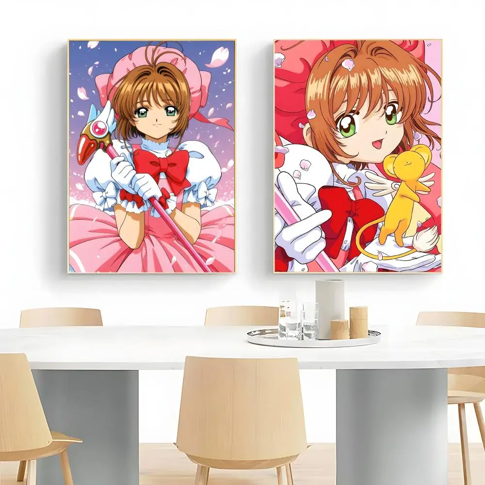 Magical Anime C-Cardcaptor Sakura Poster Wall Art Print Decorative Mural Home Decor Gift Unframed
