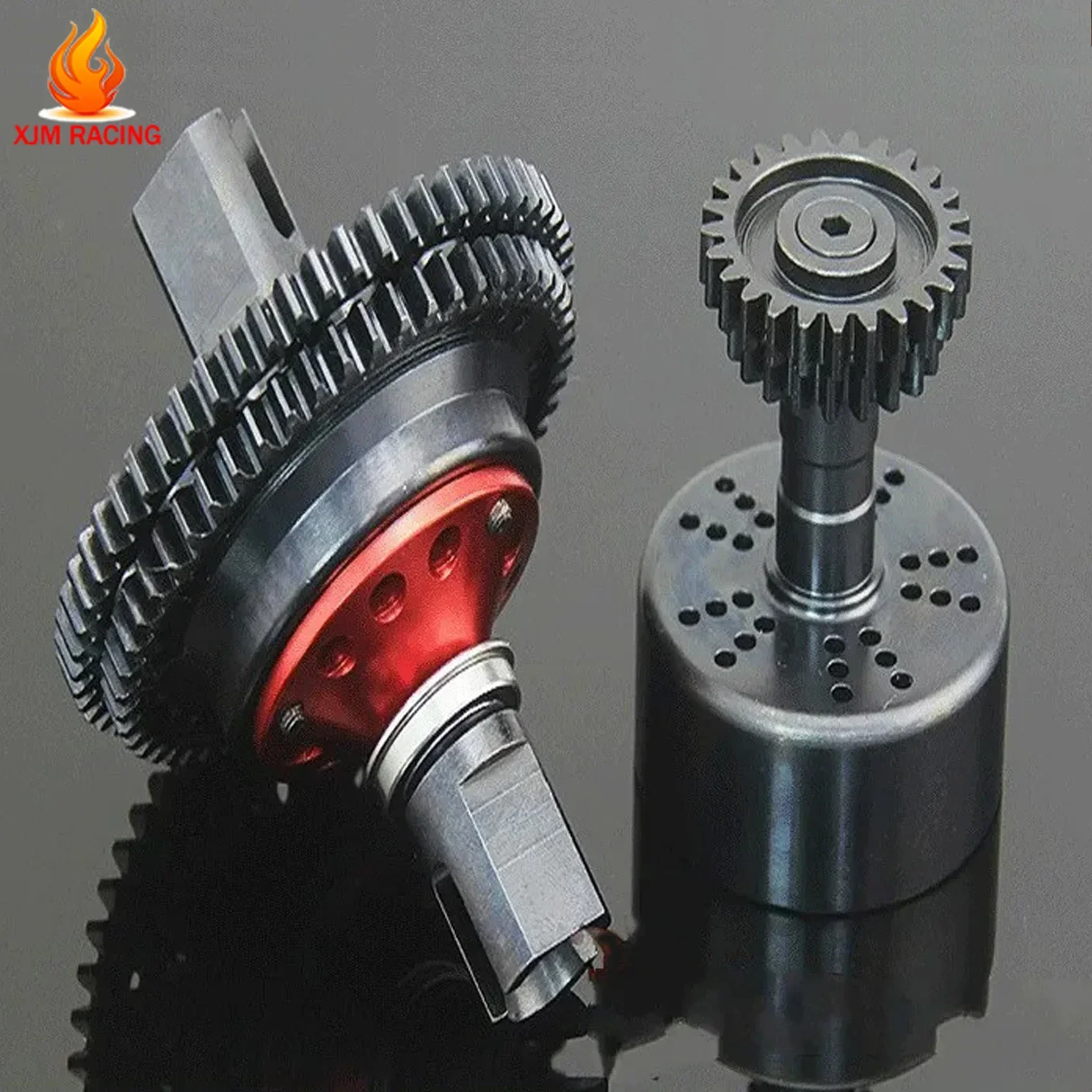 Two 2 Speed Gear System 20T 26T 52T 57T  for 1/5 Losi 5ive-T ROVAN LT KINGMOTOR X2 FID RACING TRUCK RC CAR PARTS