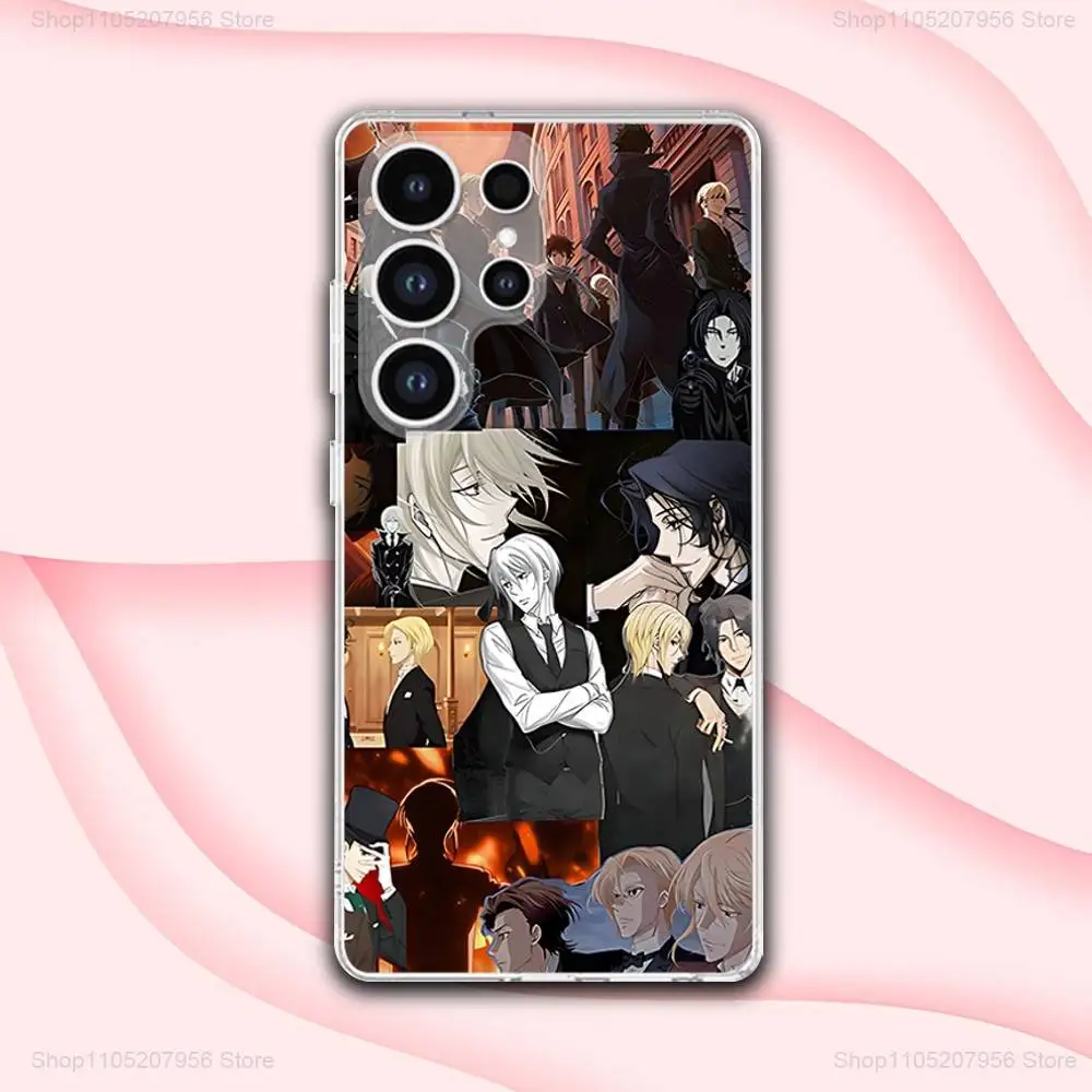 M-Moriarty Comics P-Patriot Phone Case For Samsung A30,71,51,S9,10,20,Ultra,FE,Lite,S25,24,22,23,21,PIus,Transparent, Silicone