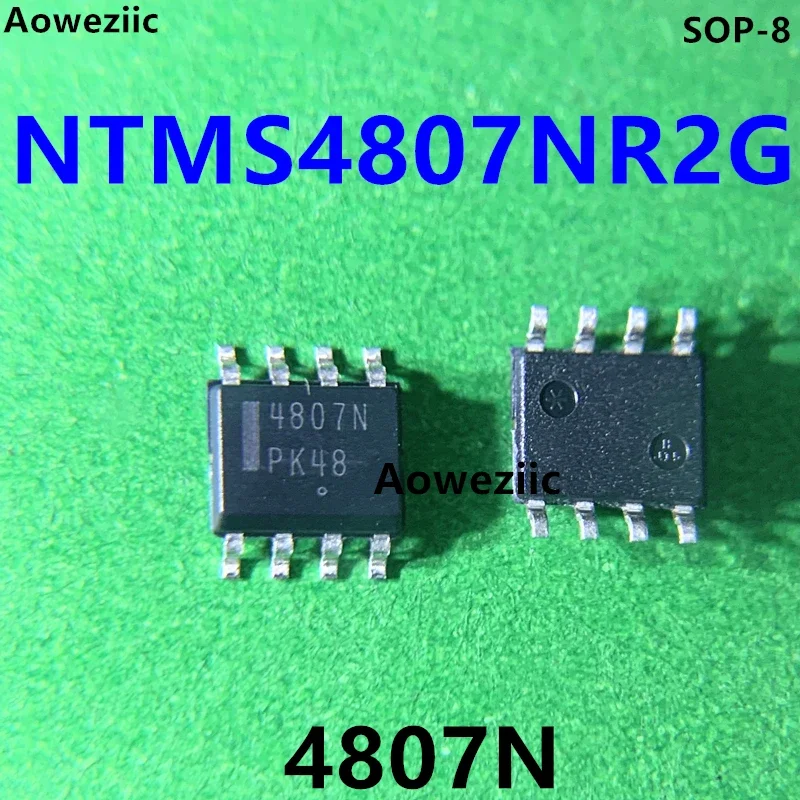 NTMS4807NR2G SOP-8 silk screen 4807N power MOSFET 30V 14.8A N channel inlet