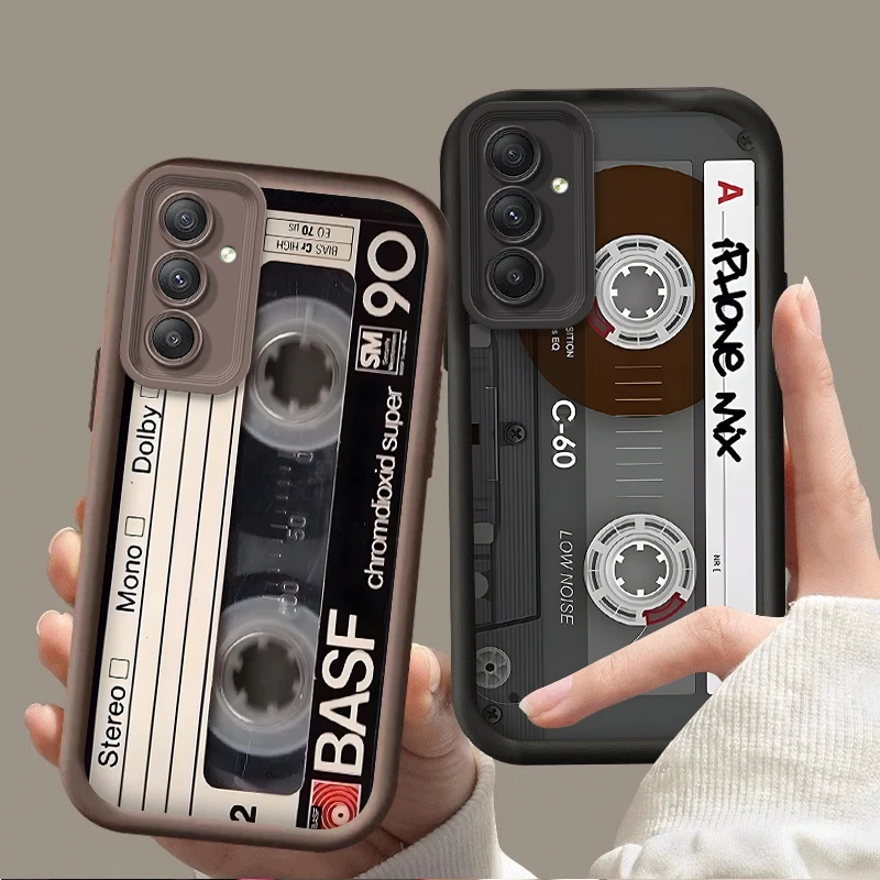 Case For Samsung Galaxy S24 S25 S23 Ultra S22 S21 Plus FE A36 A56 A26 A16 A06 A15 A25 A35 A55 5G Lucky Tape Pattern Back Cover - náhled 3