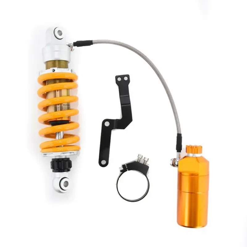 Motorcycle Rear Shock Absorber 235mm Adjustable LC Damping External Gas Cylinder Airbag Modified Center Suspension for MSX