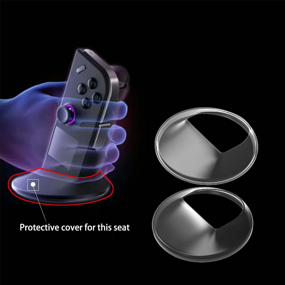 

for LEGION GO Joystick Holder Protective Case Handheld Right Seat TPU Soft Rubber Transparent