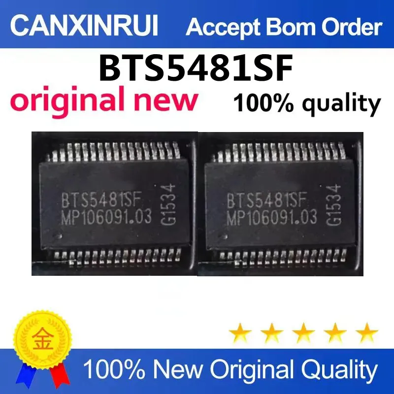 (5-100piezas)BTS5481SF Automotive Headlight Control Drive IC Chip Brand New Imported Genuine Product Sale