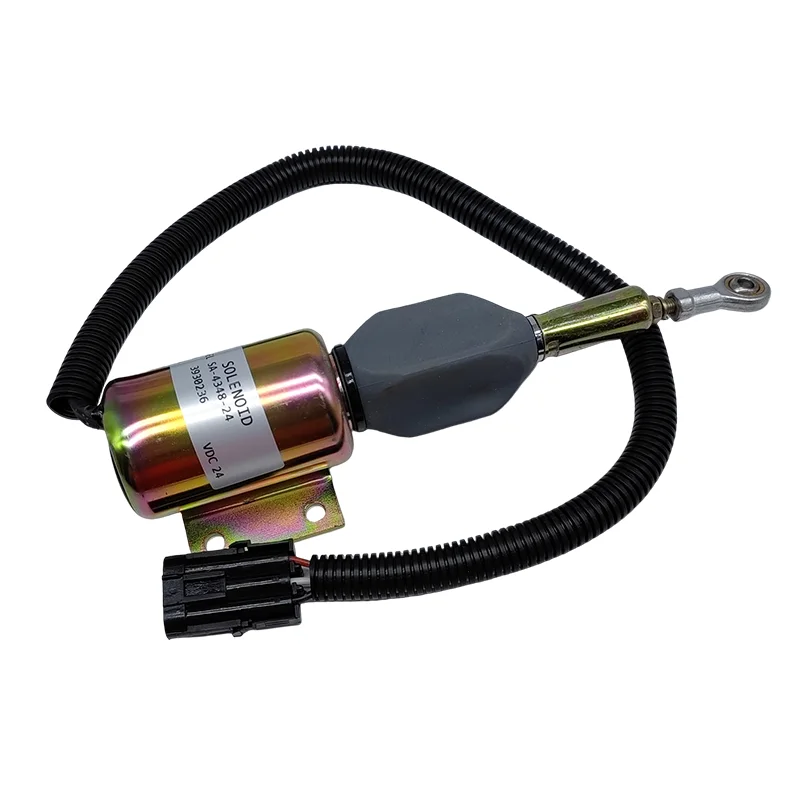 

Fuel Shutdown Valve Flameout SA-4348-24 3930236 24V Solenoid For Stop Solenoid 6CT 6CTAA8.3 QSC8.3 QSC 8.3 ISC8.36BTA B5.9