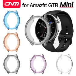 Cover for Amazfit GTR mini Case Accessories TPU Protector Shell for GTR mini Smartwatch All-around Bumper Protective Case