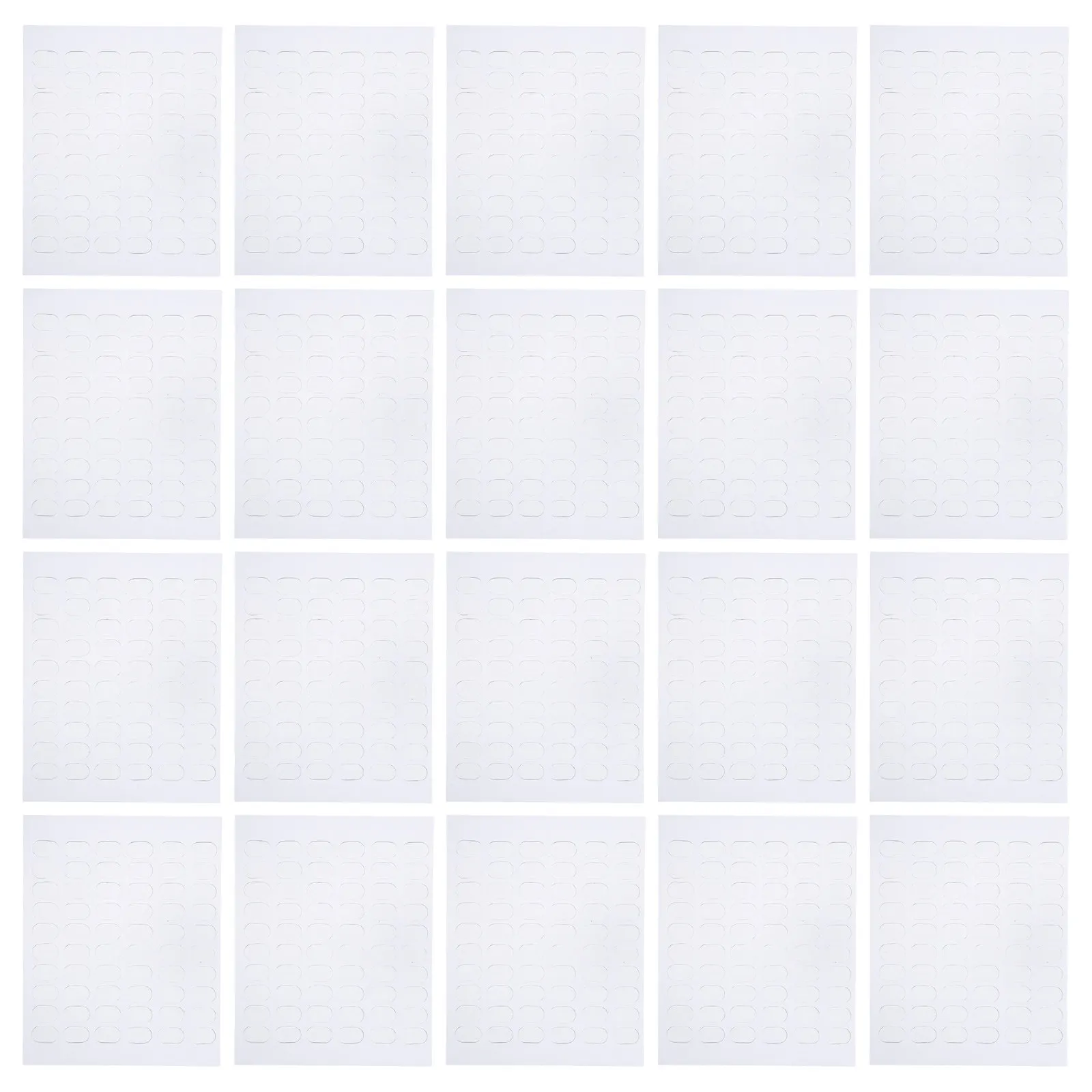 1200 points adhésifs transparents double face sans résidu pour affiches, photos, décoration murale, bricolage, artisanat, amovibles et transparents