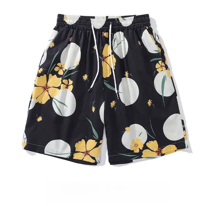 

Американские повседневные шорты для мужчин и женщин, модные летние брендовые брюки, свободный крой в стиле High Street и спортивный дизайн