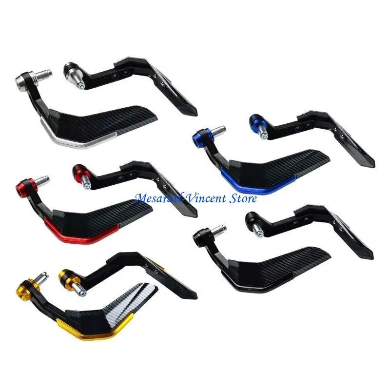 A70F Pair Motorcycle Handle Windshield Handguard for Motocross Hand Guard with Mount Bolt