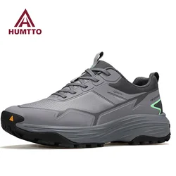 Humtto 2024 buty turystyczne męskie Outdoor antypoślizgowe buty trekkingowe damskie oddychające sporty terenowe kostki casual travel walking sneakers