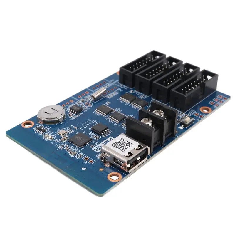 Exquisite-Wifi USB Port Control Card HD-WF4 Full Color RGB HUB75 Controller LED Display Screen Pixel Animation LED Digital Signa