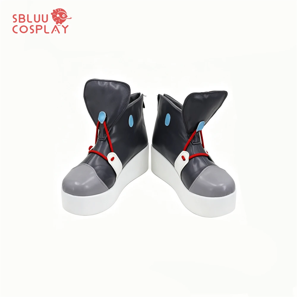 SBluuCosplay Virtual YouTuber VTuber Saegusa Akina Cosplay Shoes Custom Made Boots Halloween Christmas Prop