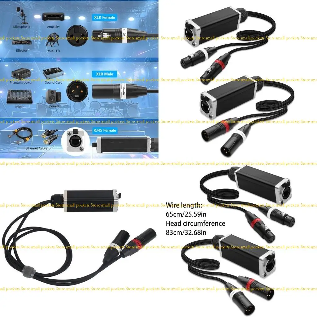 

R1WD Stage XLR Ethercon Extender For 100m DMX512 Lighting Control