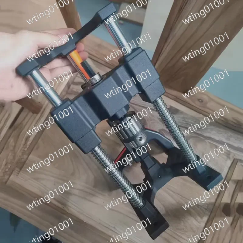 for Wood Aluminum Precision Vertical Drill Tap Guide with Scale Accurate Angled Hole Positioning Tool for Metalworking DIY