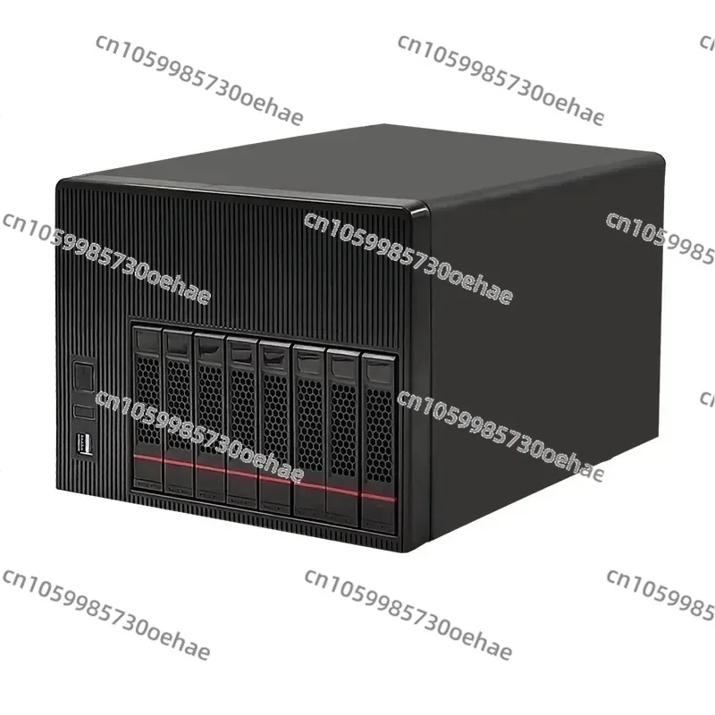 Huge Storage  8bays NAS Server I3 I5 I7 Pentium Processor DDR4 Ram 1*NVMe SSD  2 GBe LANS with 3*Half Height Expand Slot